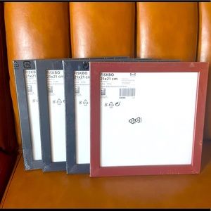 NEW ~ IKEA Fiskbo Frames 21x21 (Qty 4)